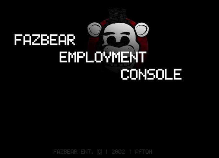 &quot;FNAF In Real Time&quot; (Fazbear Employment Console)